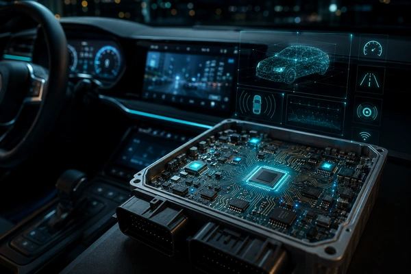 Fahrzeug-Cockpit und Steuergerät-Elektronik – Embedded-Software für Fahrzeugfunktionen
