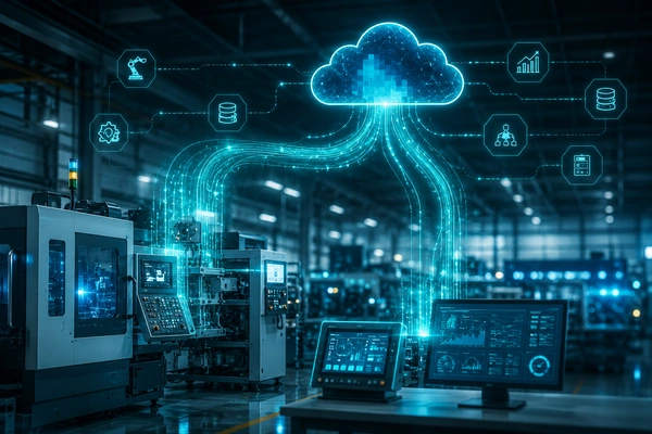 Vernetzte Maschinen und Cloud-Systeme mit Datenfluss über OPC UA und MQTT – Maschine bis Cloud