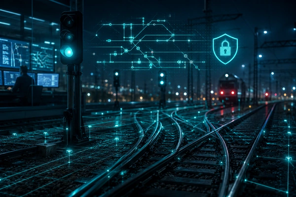 Bahn-Leitstand mit Signal- und Sicherungstechnik und Sicherheitsvisualisierung – Safety Engineering